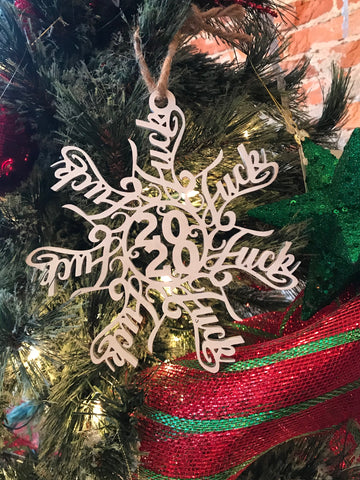 Fuck 2020 Ornament