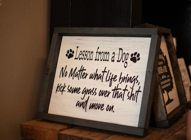 Lesson From a Dog