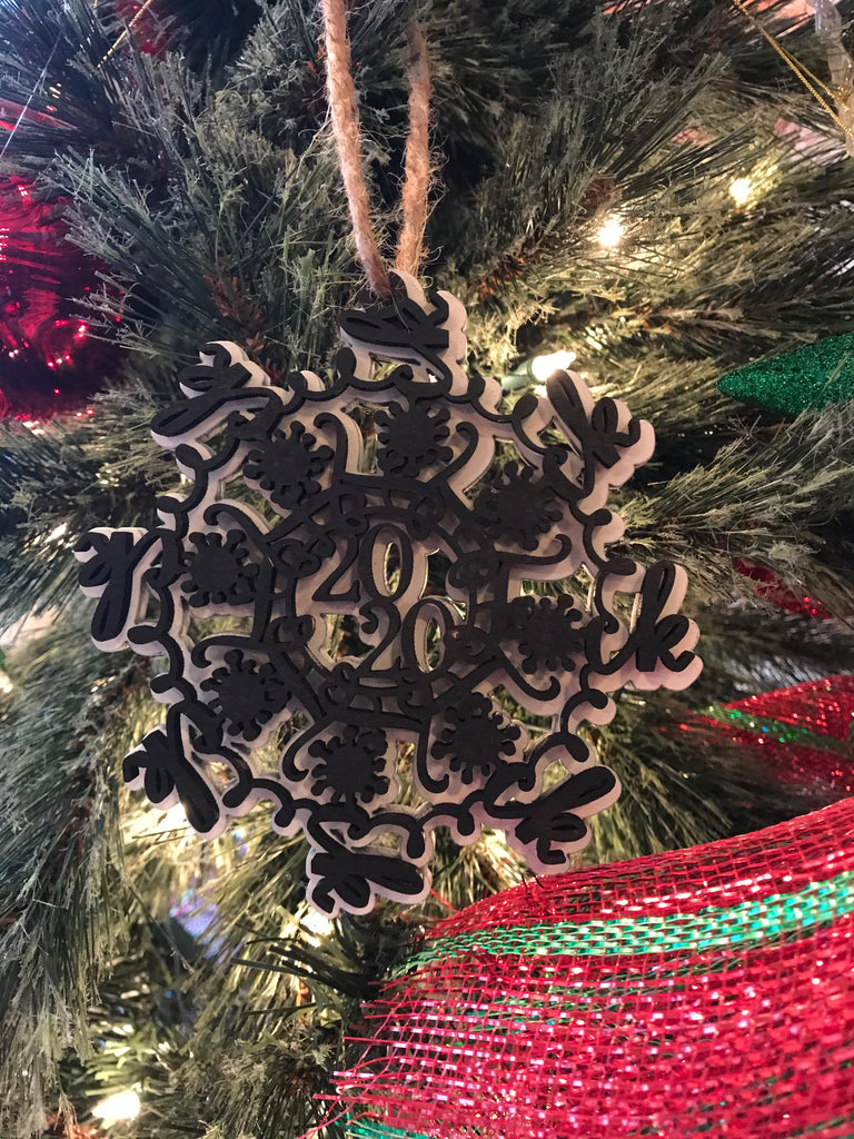 Fuck 3 2020 Ornament with Backing