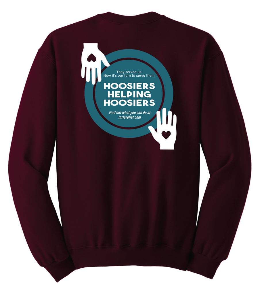 Maroon Crew Sweatshirt