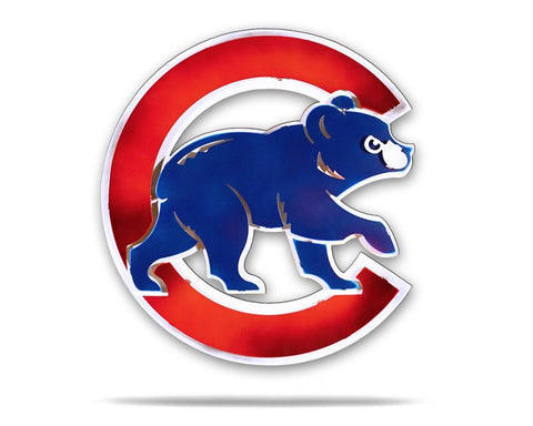 Cubs Bear 3D Vintage Metal Art