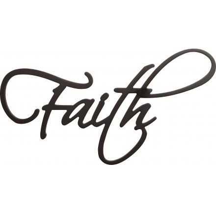 Faith Wooden Wall Word