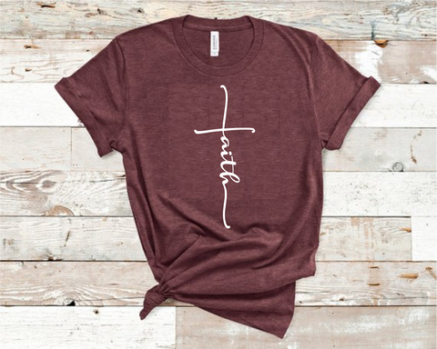 Faith Cross Bella Shirt