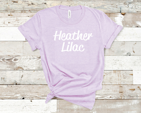Heather Lilac Bella Unisex T-Shirt