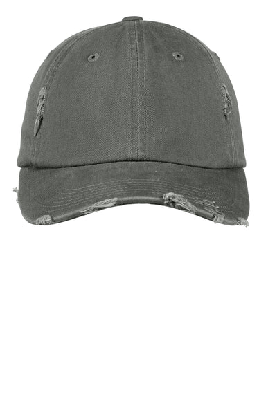 Light Olive Distressed Pigment Dyed Hat